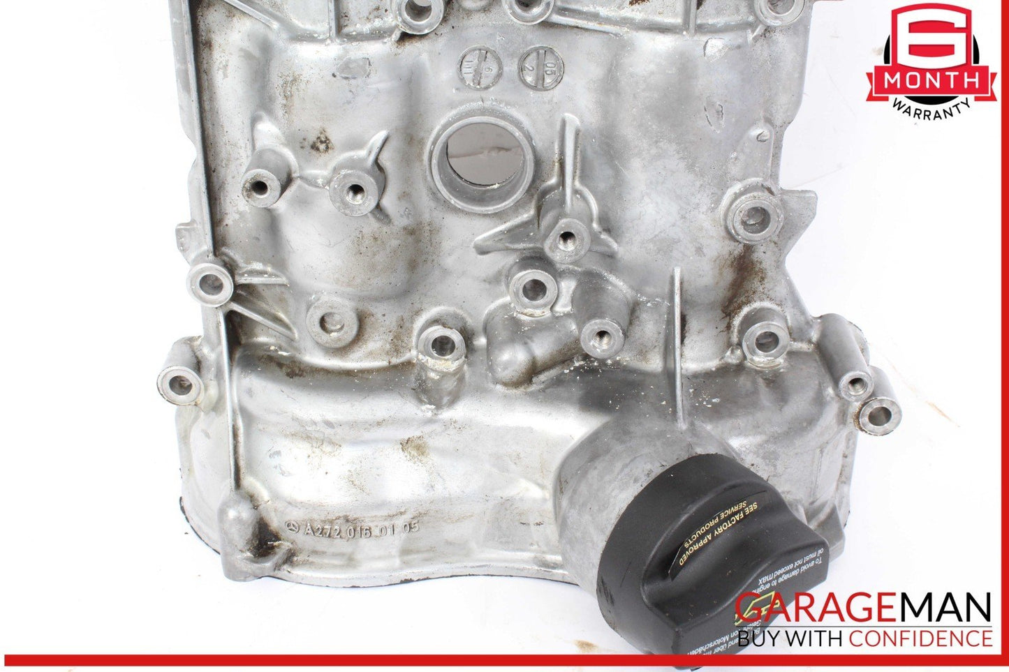 06-13 Mercedes W211 E350 Right Side Engine Motor Cylinder Head Valve Cover OEM