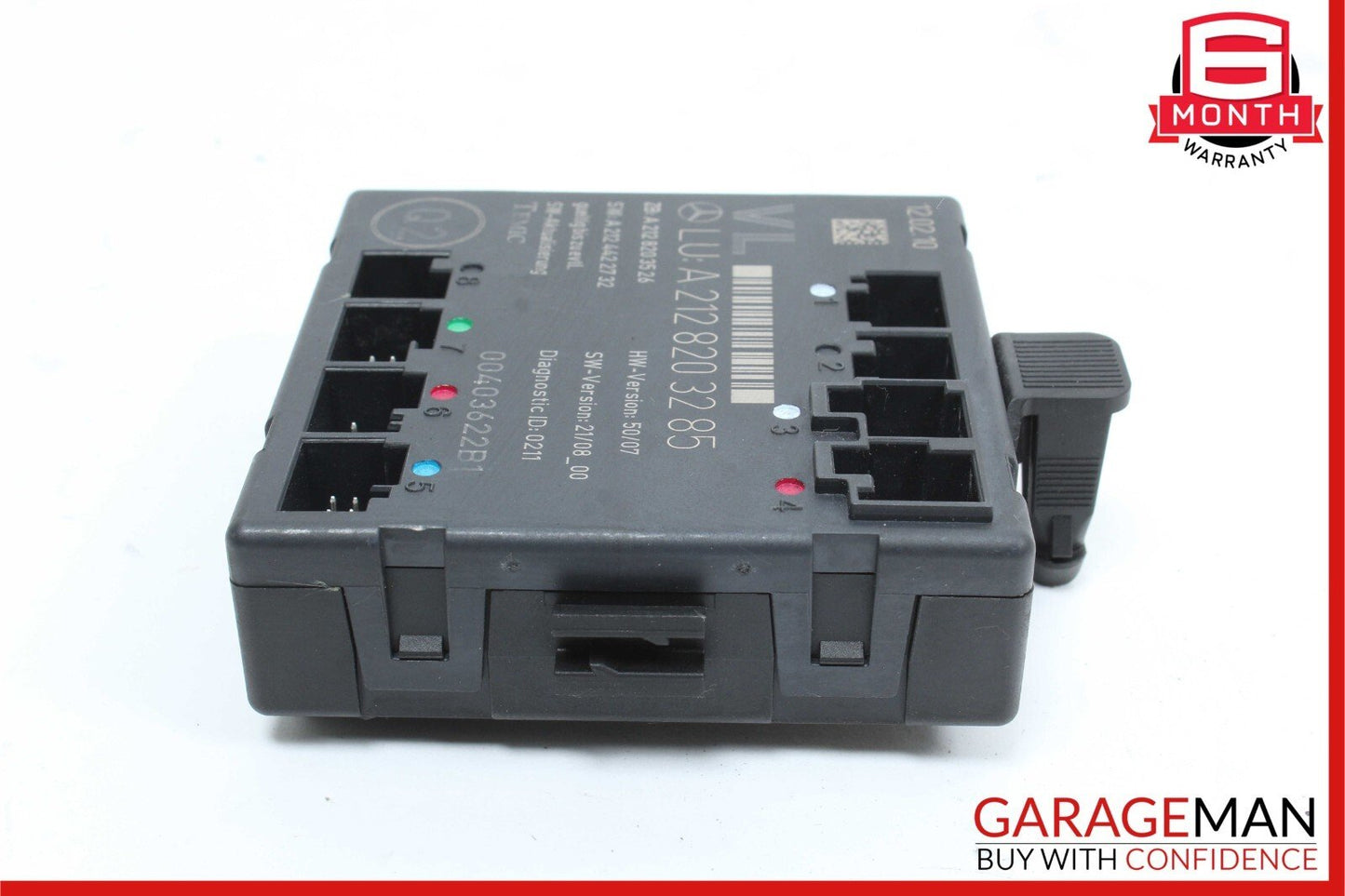 08-14 Mercedes W204 C250 C350 C300 Front Left Side Door Control Module Unit