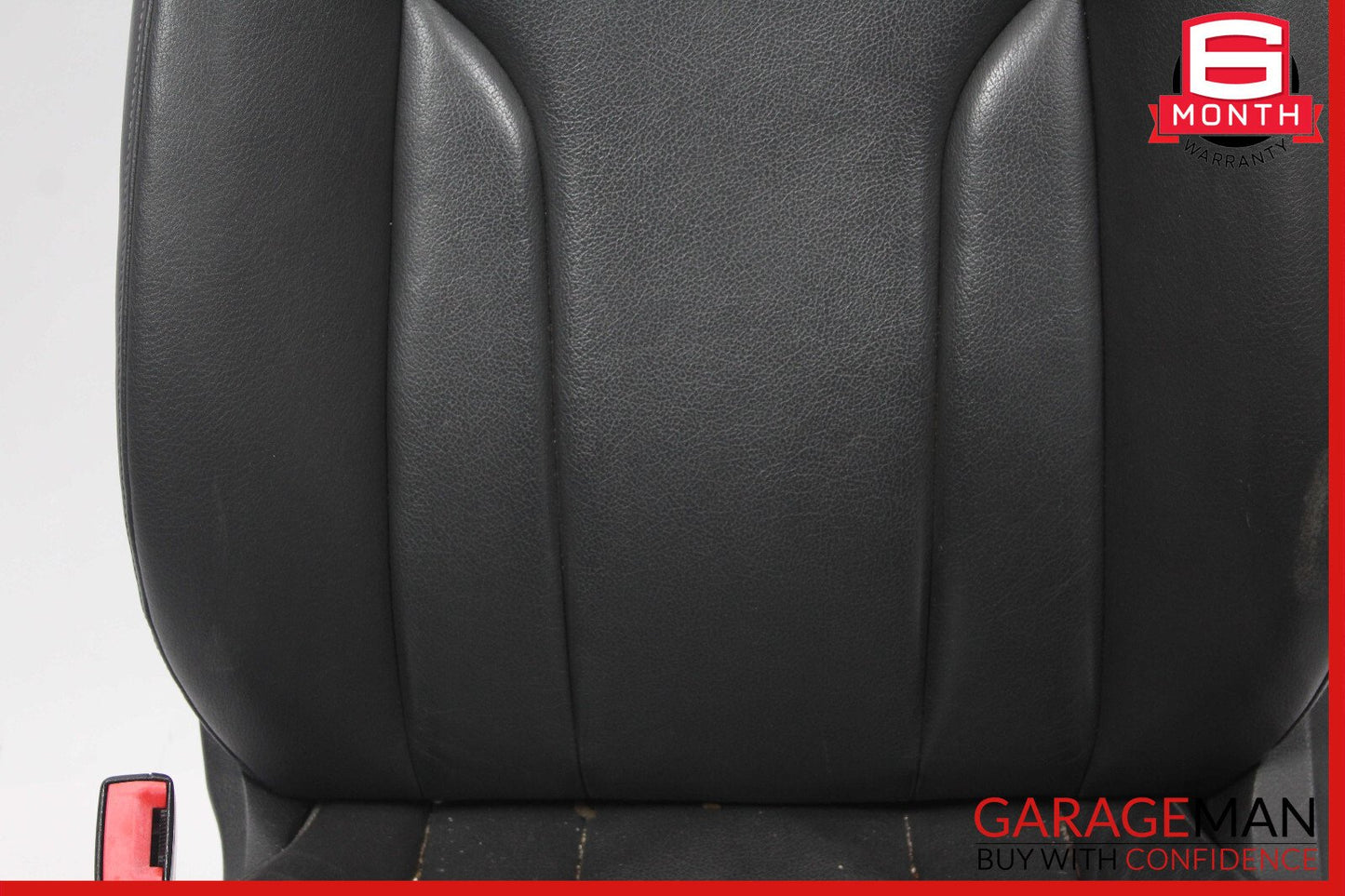 09-17 Audi Q5 Front Left Complete Seat Cushion Assembly Black OEM