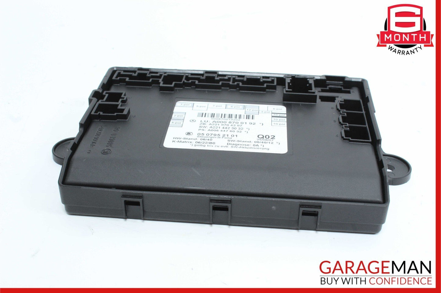 07-13 Mercedes W221 S550 S400 Rear Right or Left Side Door Control Module OEM