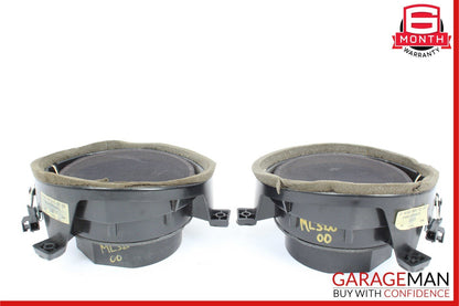 98-01 Mercedes W163 ML320 ML430 ML55 AMG Door Speaker Sound Set of 2 OEM