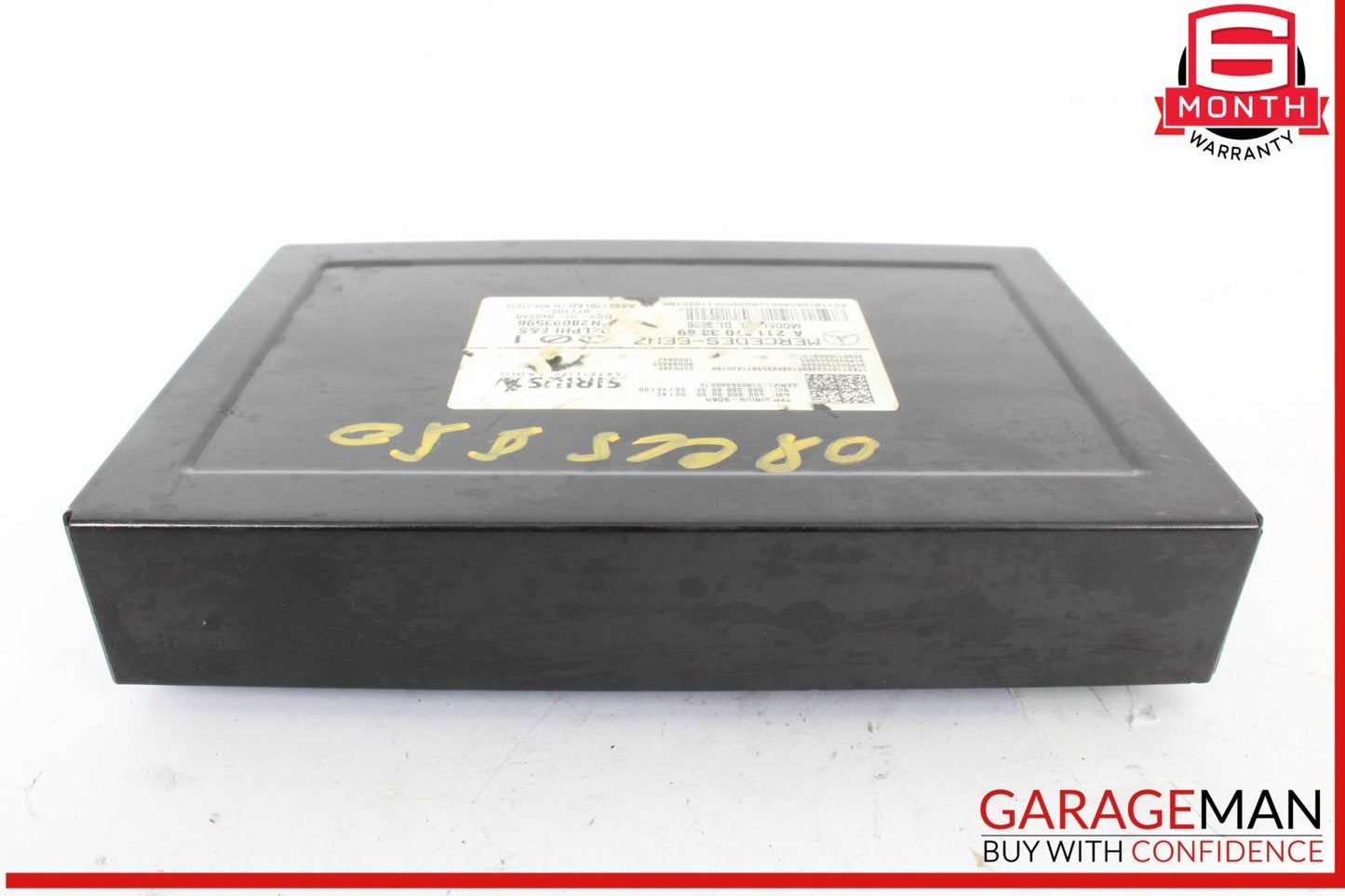 03-09 Mercedes W219 CLS550 GL450 Sirius Satellite Radio Receiver 2118703389 OEM