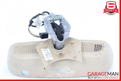 07-09 Mercedes W211 E350 E550 E63 AMG Interior Rear View Mirror Brown OEM