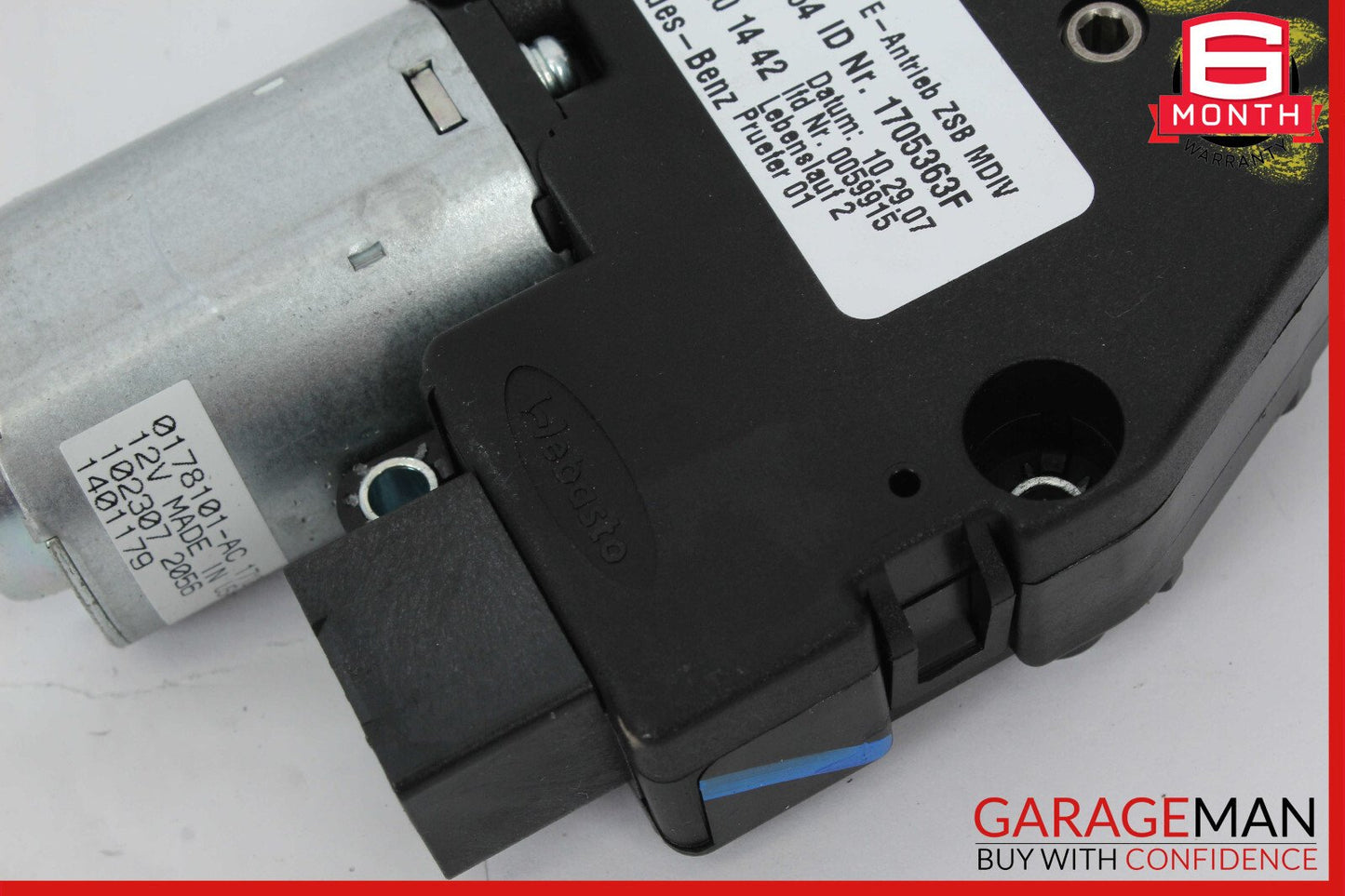 06-13 Mercedes X164 GL450 Panoramic Sunroof Sun Roof Motor 1648201442 OEM
