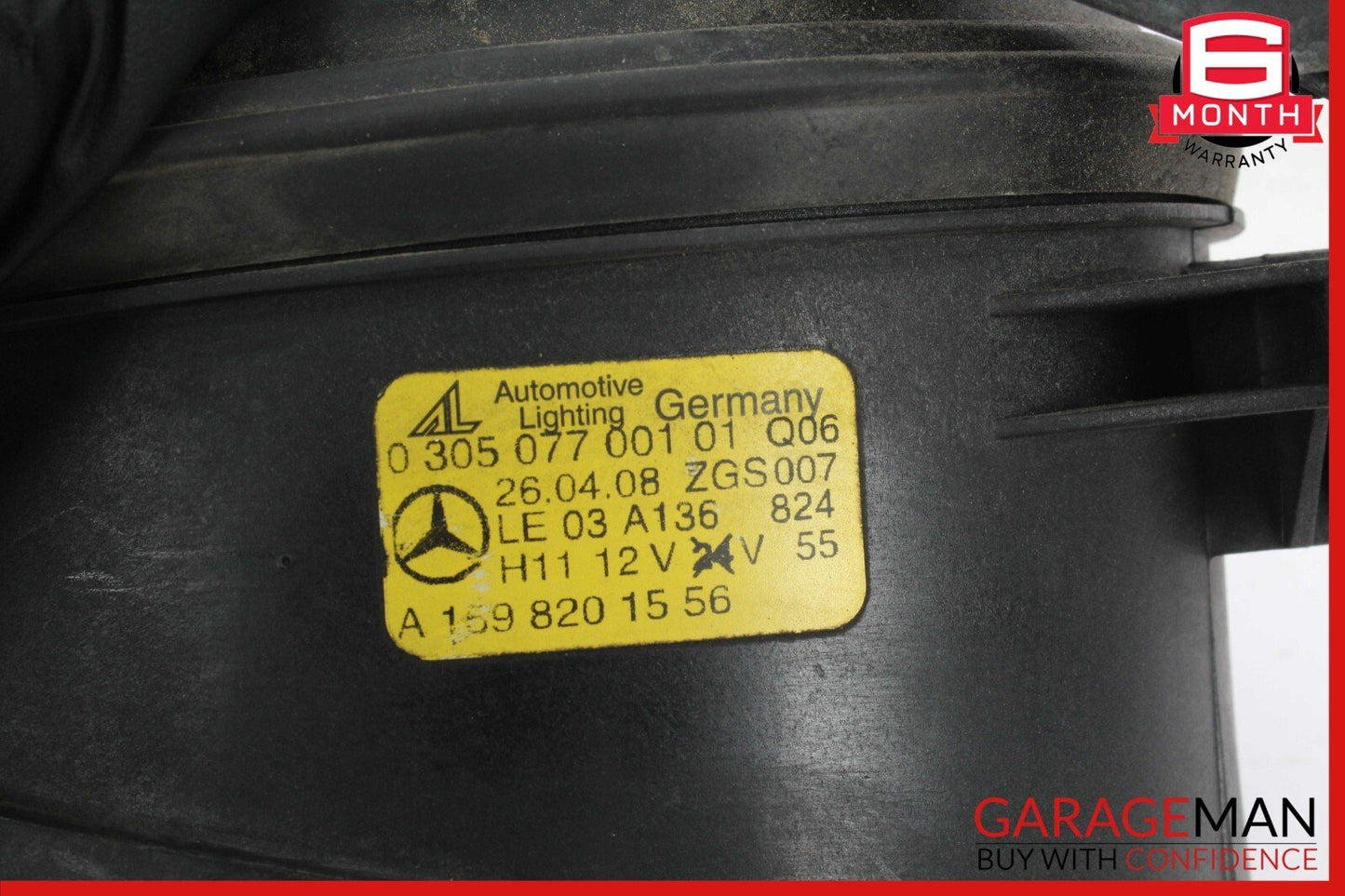 05-12 Mercedes R230 SL550 CLK350 E350 GL550 Fog Light Lamp Left Side OEM