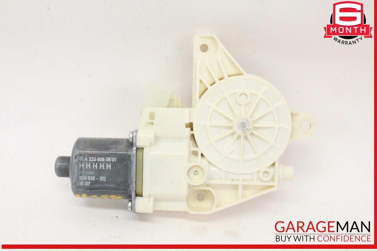 14-17 Mercedes W222 S550 Rear Right Passenger Side Window Regulator Motor OEM
