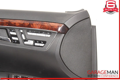 10-13 Mercedes W221 S400 S550 Front Left Side Interior Door Panel OEM