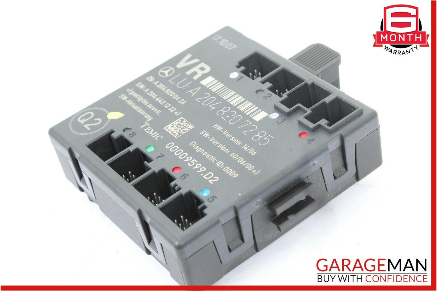 08-11 Mercedes W204 C300 C350 Front Right Passenger Side Door Control Module OEM