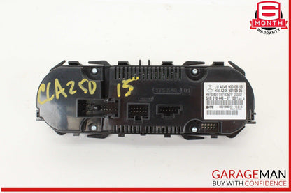 14-19 Mercedes W117 CLA250 CLA200 A/C AC Heater Climate Control Module OEM