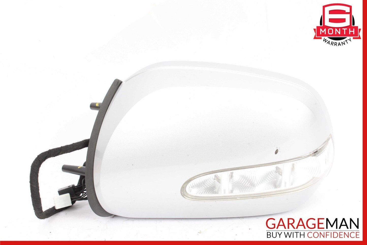 06-08 Mercedes X164 GL450 GL550 Front Left Side Mirror Door Rear View Silver OEM