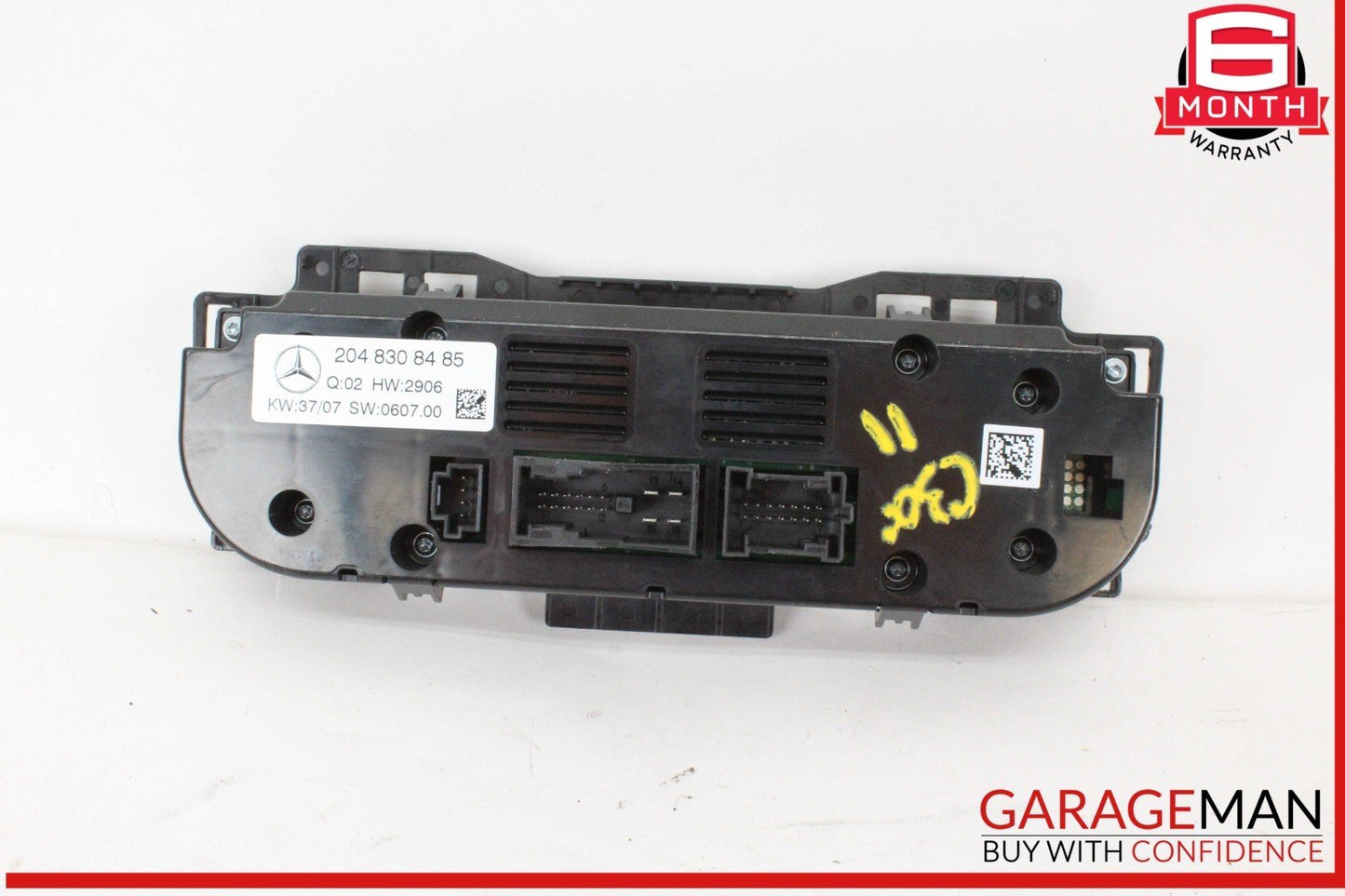 08-11 Mercedes W204 C300 C63 AMG AC A/C Heater Temperature Climate Control OEM