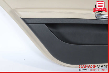 07-09 Mercedes W221 S450 S550 Rear Left Interior Door Panel Cover Brown