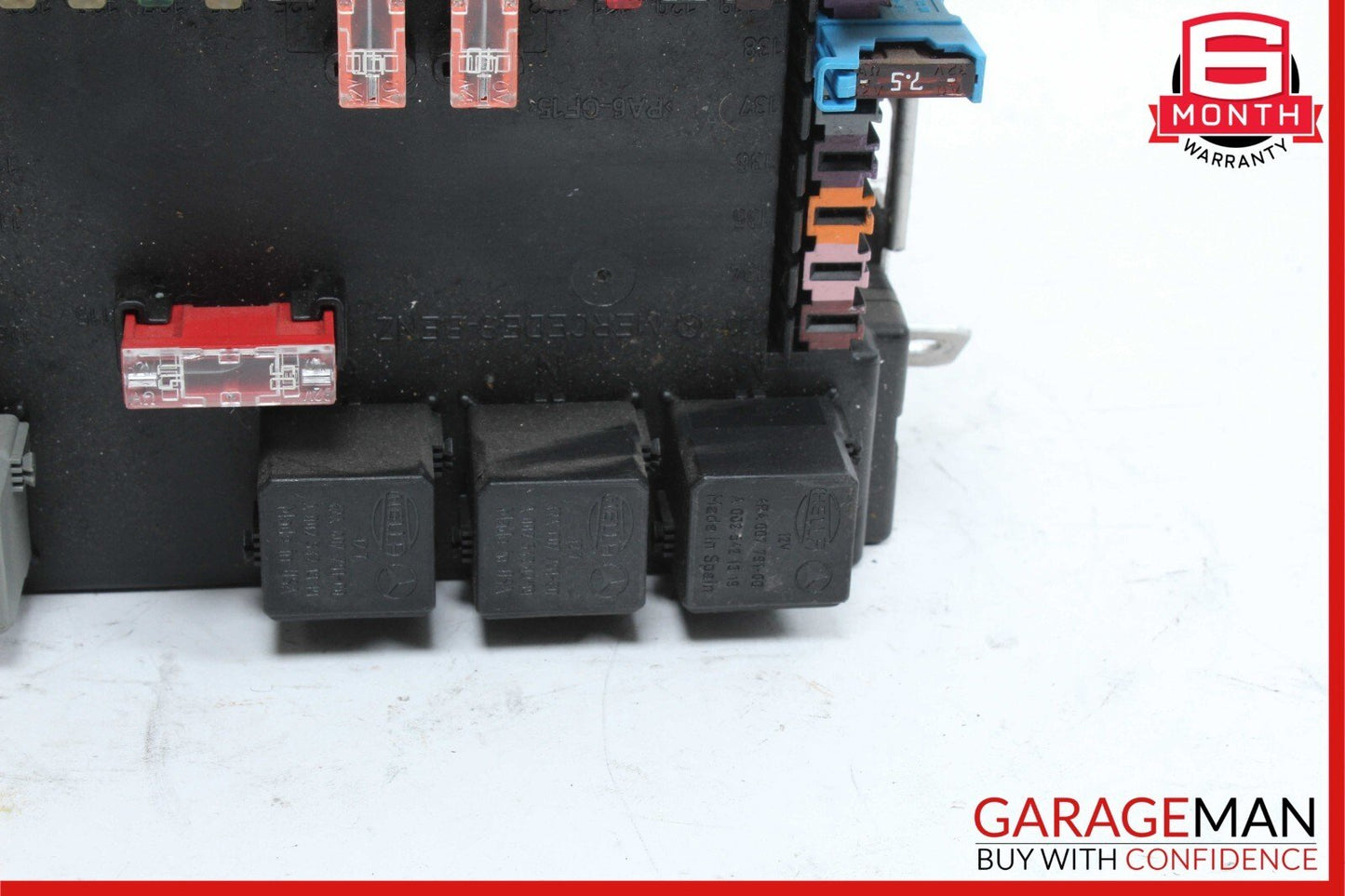 07-09 Mercedes W221 S550 CL550 Rear Trunk Relay Junction Fuse Box 2215403550 OEM