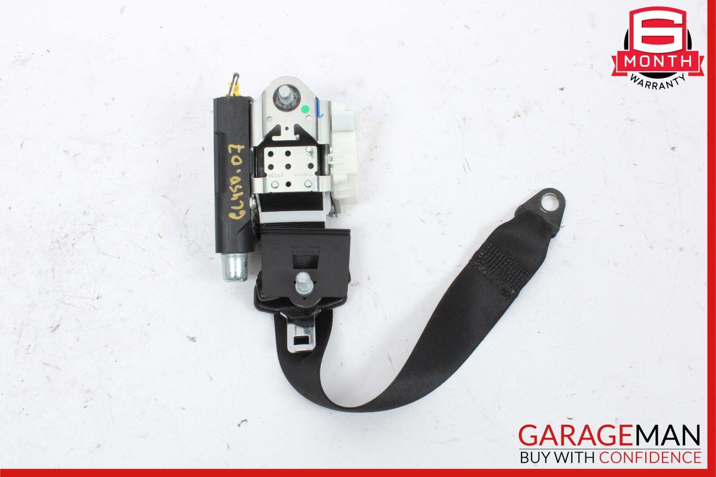 07-12 Mercedes X164 GL450 GL550 2rd Row Right Passenger Side Seat Belt Black OEM