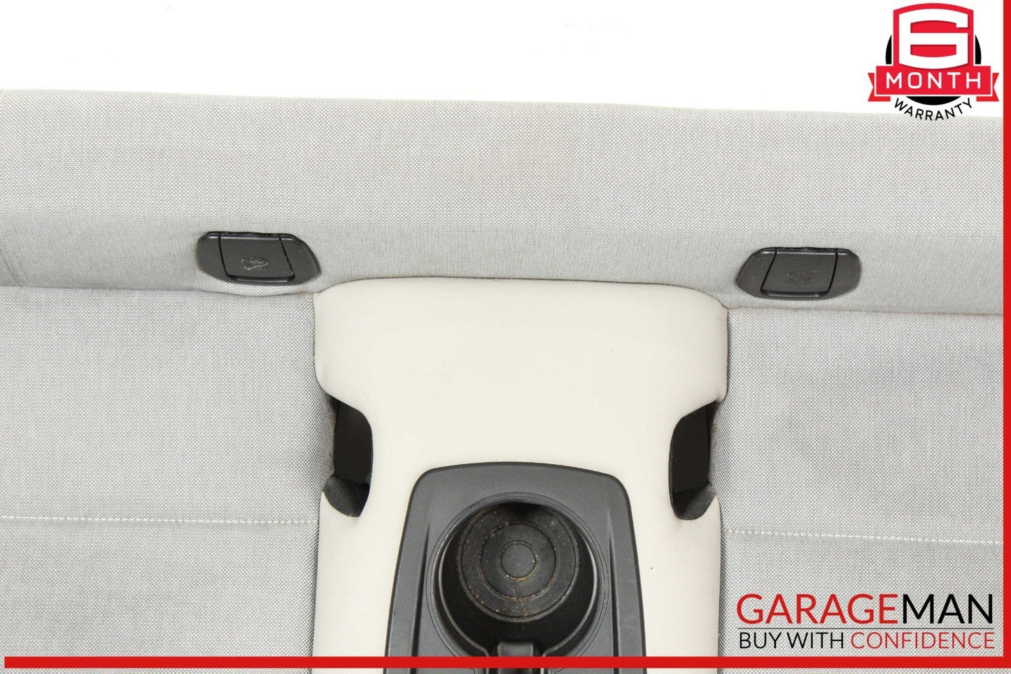14-21 BMW i3 I01 Hybrid Rear Lower Seat Cushion Bottom Bench Gray OEM