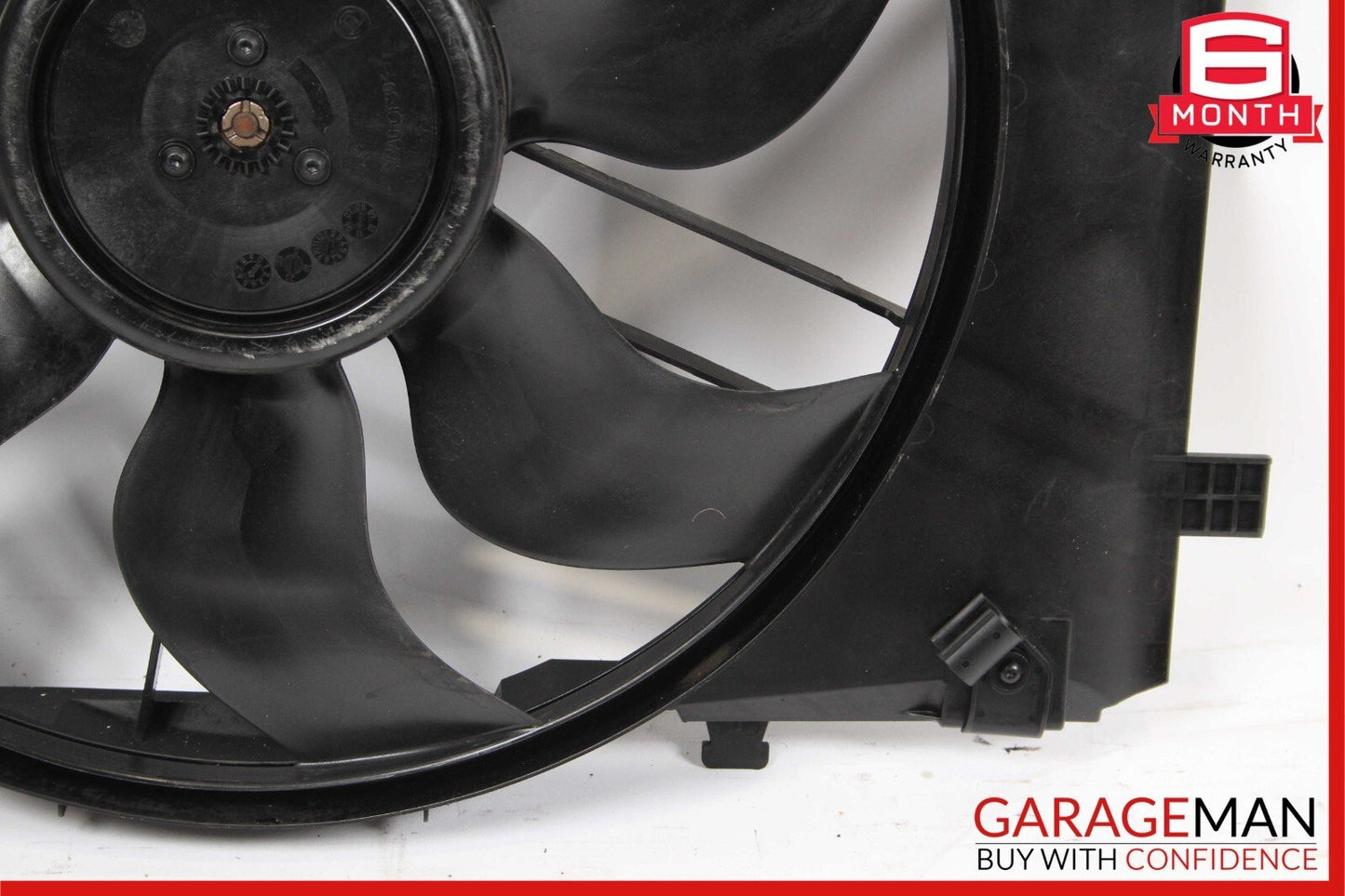 08-18 Mercedes W204 C250 E350 Engine Motor Radiator Cooling Fan Shroud Assembly