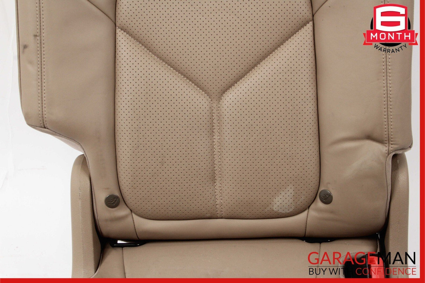 11-17 Porsche Cayenne 958 Rear Right Side Complete Seat Cushion Assembly Brown