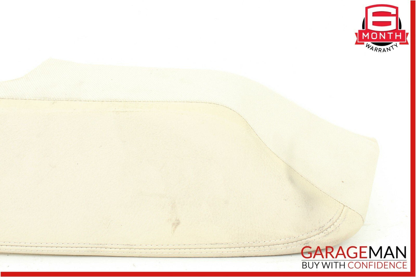 06-09 Mercedes W209 CLK350 Rear Left Side Seat Top Bolster Cushion Cover Beige