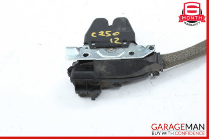 08-17 Mercedes W204 C250 C350 Rear Trunk Lid Lock Latch Actuator w/ Cylinder OEM