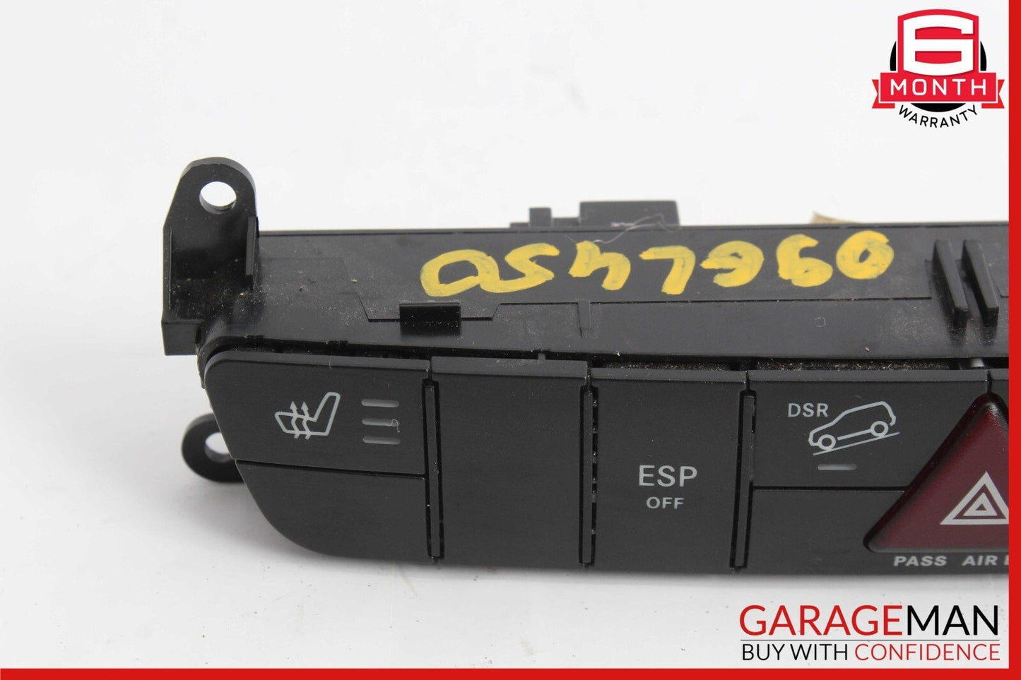 06-12 Mercedes X164 GL450 ML450 Hazard Control Switch Panel 1648709210 OEM