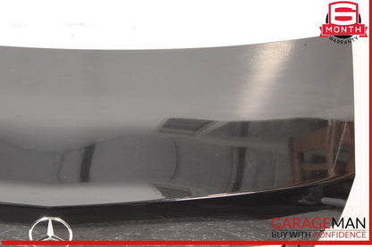 10-16 Mercedes W212 E350 E400 Sedan Rear Trunk Lid Deck Shell Panel Black OEM