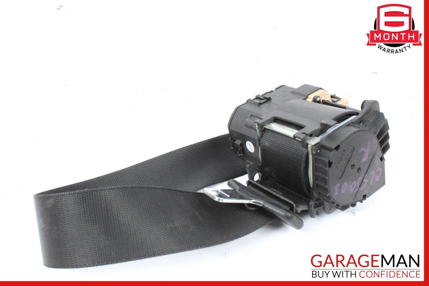 07-10 Mercedes W216 CL550 CL600 Seat Belt Retractor Front Right Side Black OEM