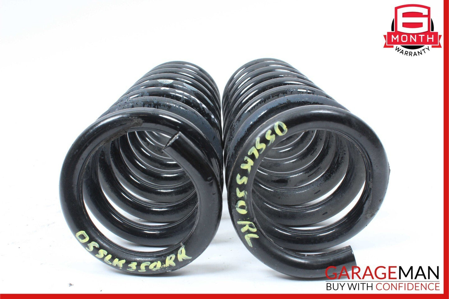 12-16 Mercedes R172 SLK350 Rear Side Shock Absorber Coil Spring Set of 2 Pc