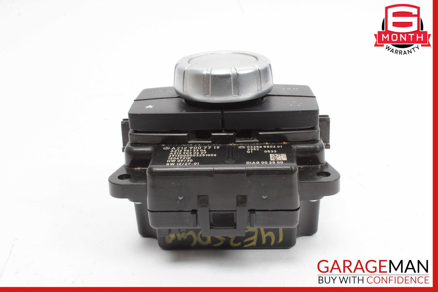 14-17 Mercedes W207 E350 E400 Console Head Unit Controller Knob Multi Switch OEM