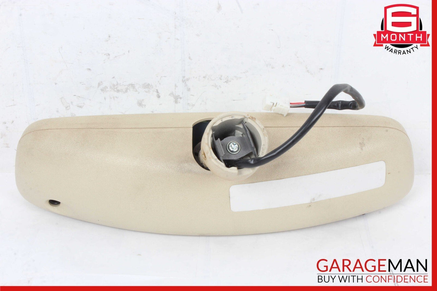 03-09 Mercedes W209 CLK500 Convertible Interior Rear View Mirror Beige 209810181