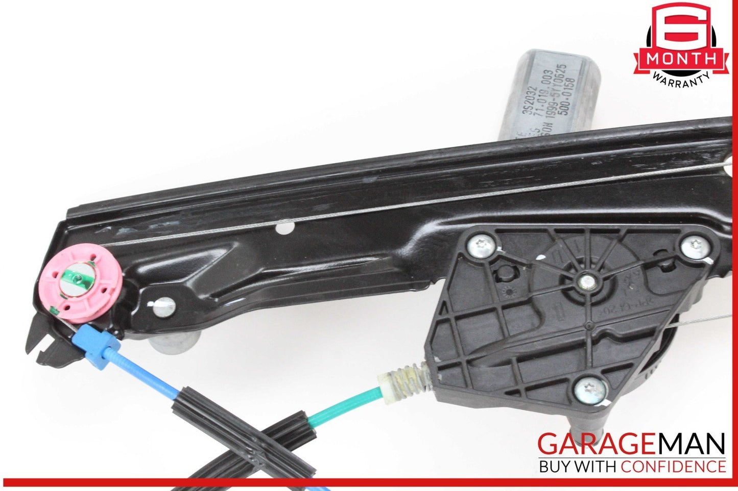 16-22 BMW X1 F48 Front Right Side Window Regulator w/ Motor 7349514 OEM
