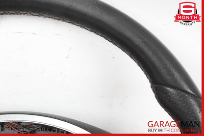 15-18 Mercedes W205 C300 GLC300 Steering Wheel Black w/ Paddle Shifters Assy