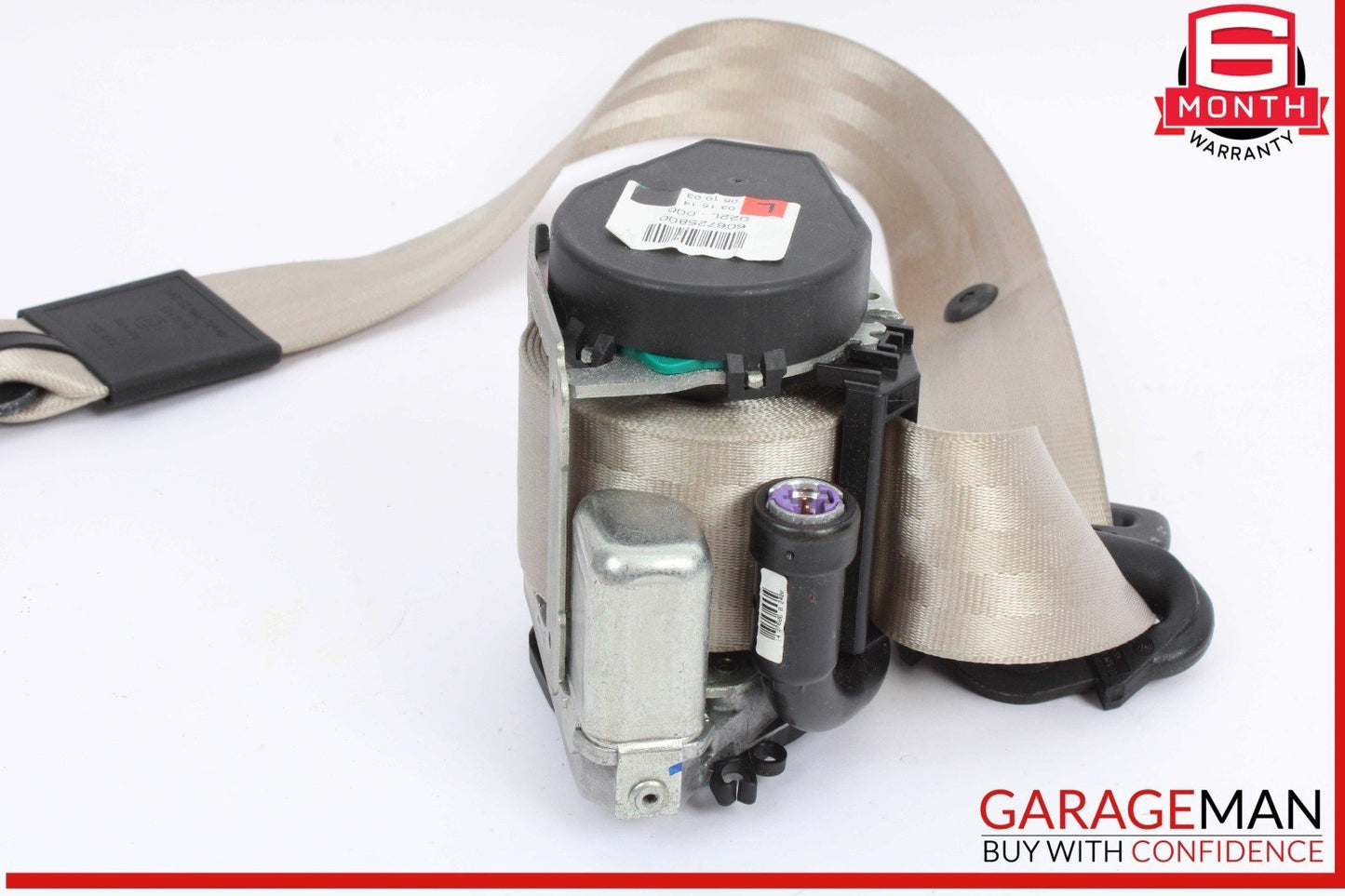 07-15 Audi Q7 Rear Left Driver Side 2nd Second Row Seat Belt Retractor OEM