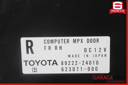 02-10 Lexus SC430 Front Right Passenger Side Door Control Module OEM