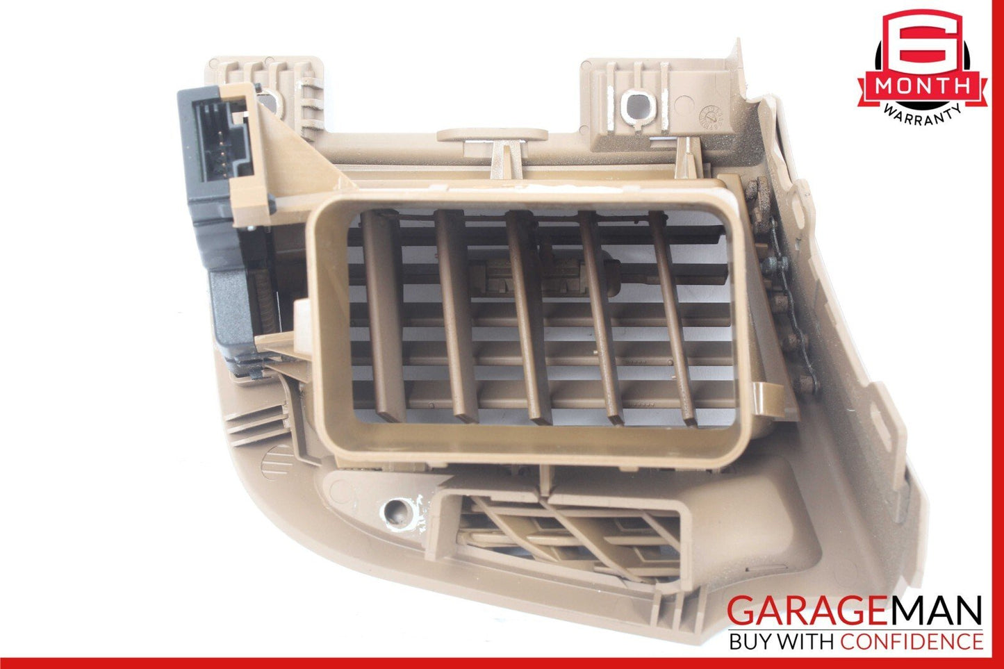07-14 Mercedes W221 S550 CL600 Front Right Dash AC A/C Air Vent Trim Grill Brown