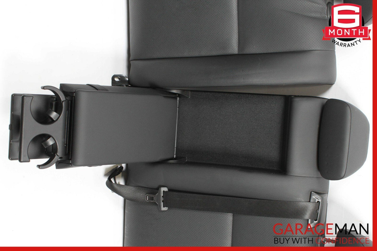 08-14 Mercedes W204 C250 C300 Rear Top Upper Seat Cushion Cover Assembly Black