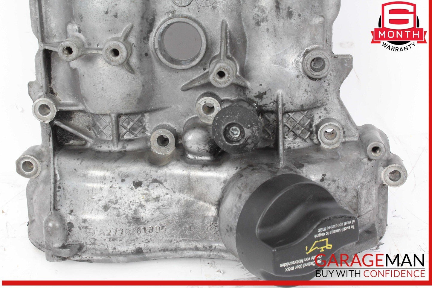 06-13 Mercedes W203 C230 Right Side Engine Motor Cylinder Head Valve Cover OEM