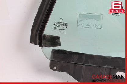 03-12 Mercedes R230 SL500 SL55 AMG Rear Left Side Quarter Window Glass Clear