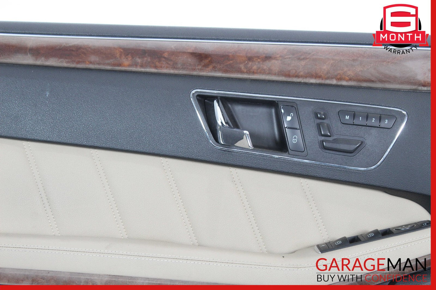 10-13 Mercedes W212 E350 E550 Front Left Driver Side Interior Door Panel OEM