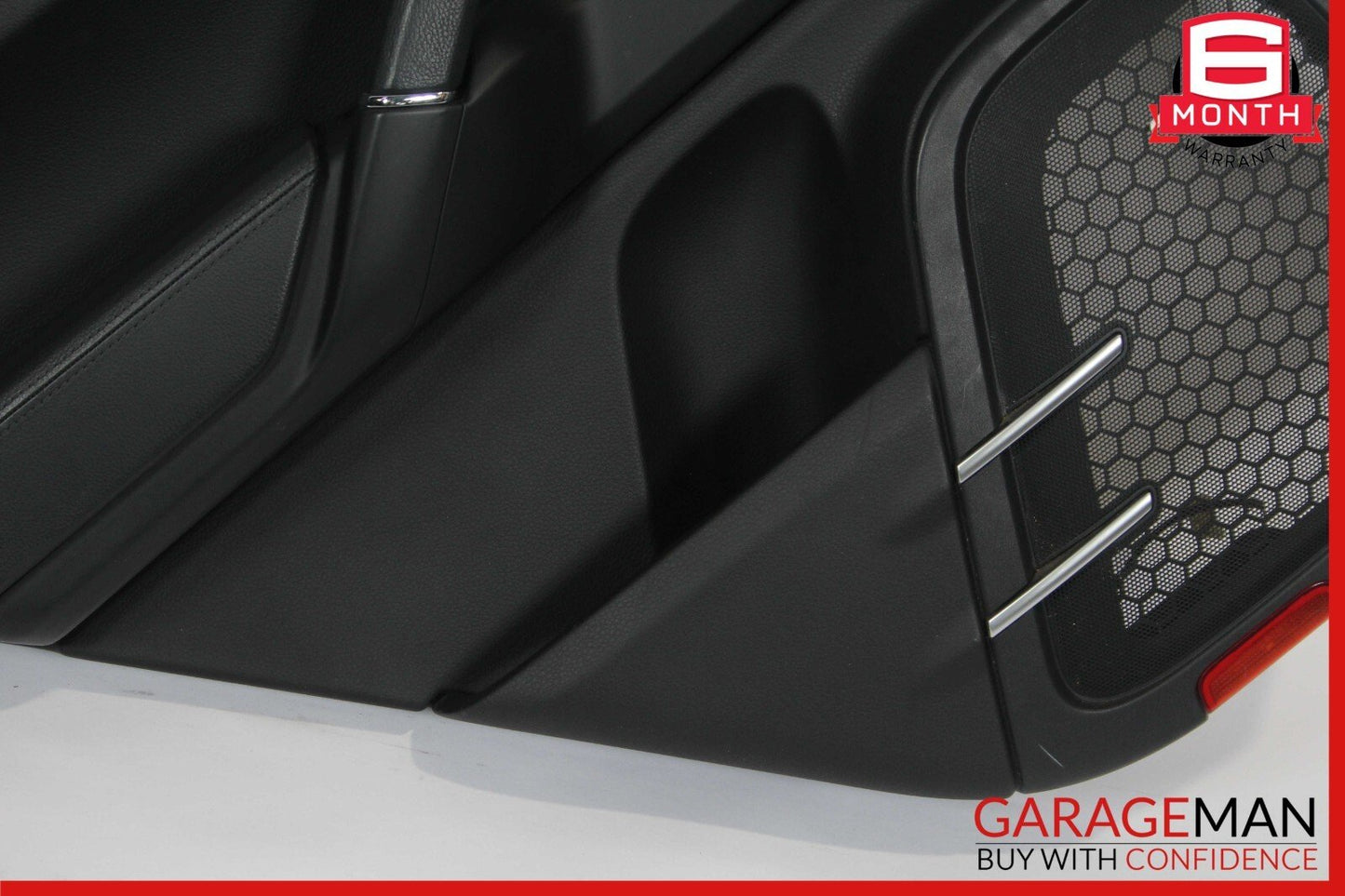 11-18 Porsche Cayenne 958 Rear Left Driver Side Interior Door Panel Assy Black