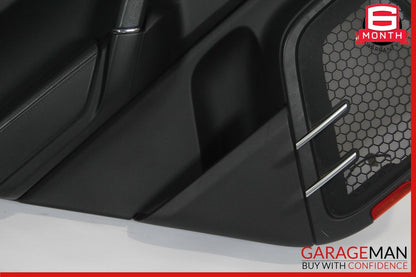11-18 Porsche Cayenne 958 Rear Left Driver Side Interior Door Panel Assy Black