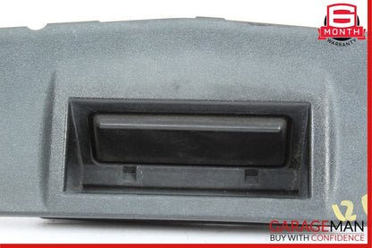 10-13 Mercedes W212 E350 E400 Sedan Trunk Lid Tailgate Handle Trim Black OEM