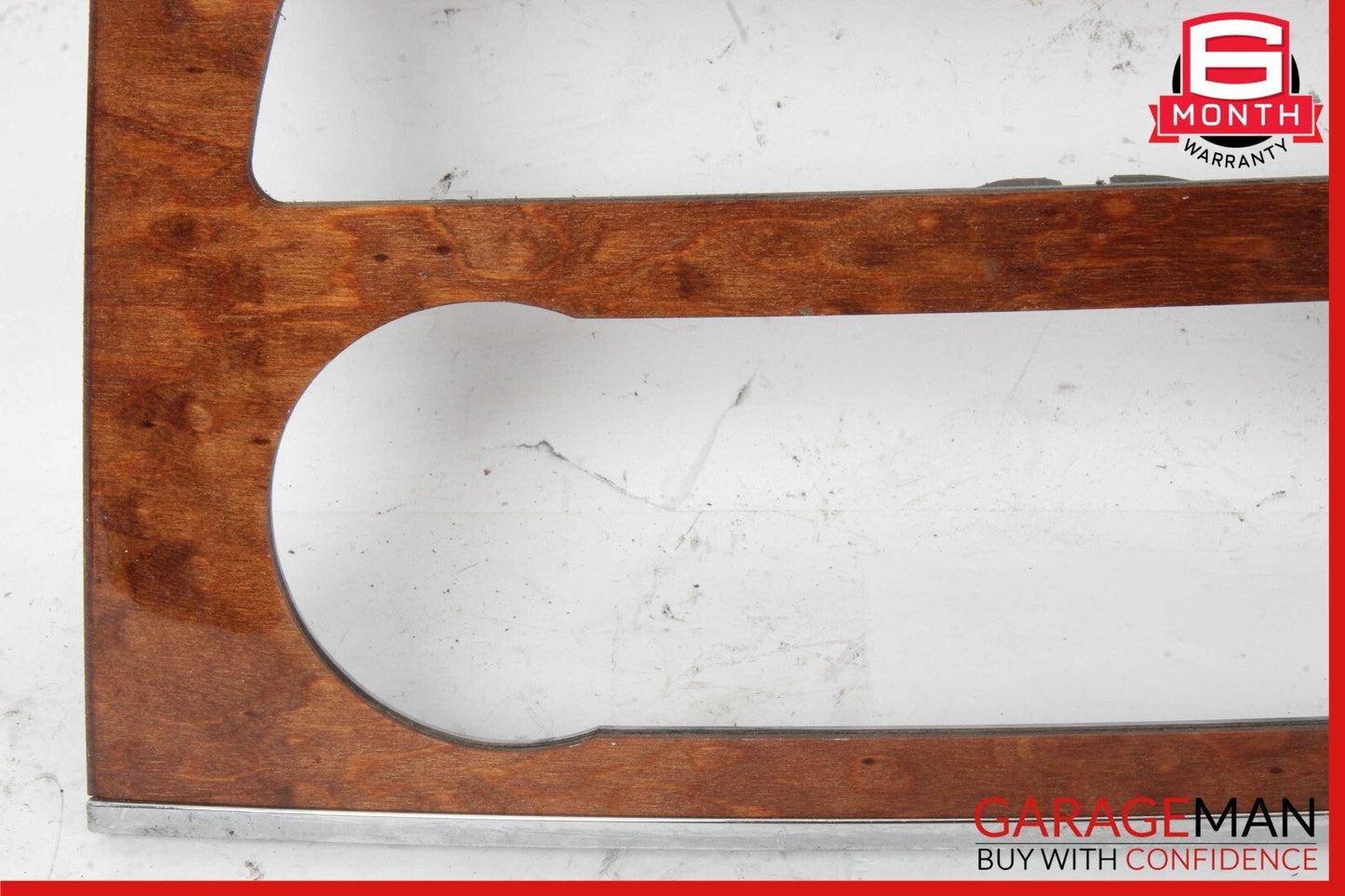 06-12 Mercedes W164 ML350 GL450 Center Dash Dashboard Radio Trim Bezel Wood OEM