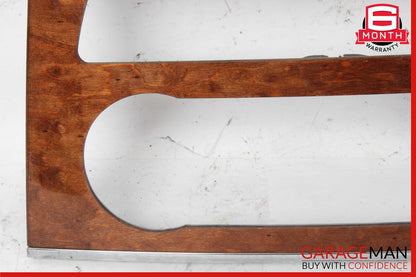 06-12 Mercedes W164 ML350 GL450 Center Dash Dashboard Radio Trim Bezel Wood OEM