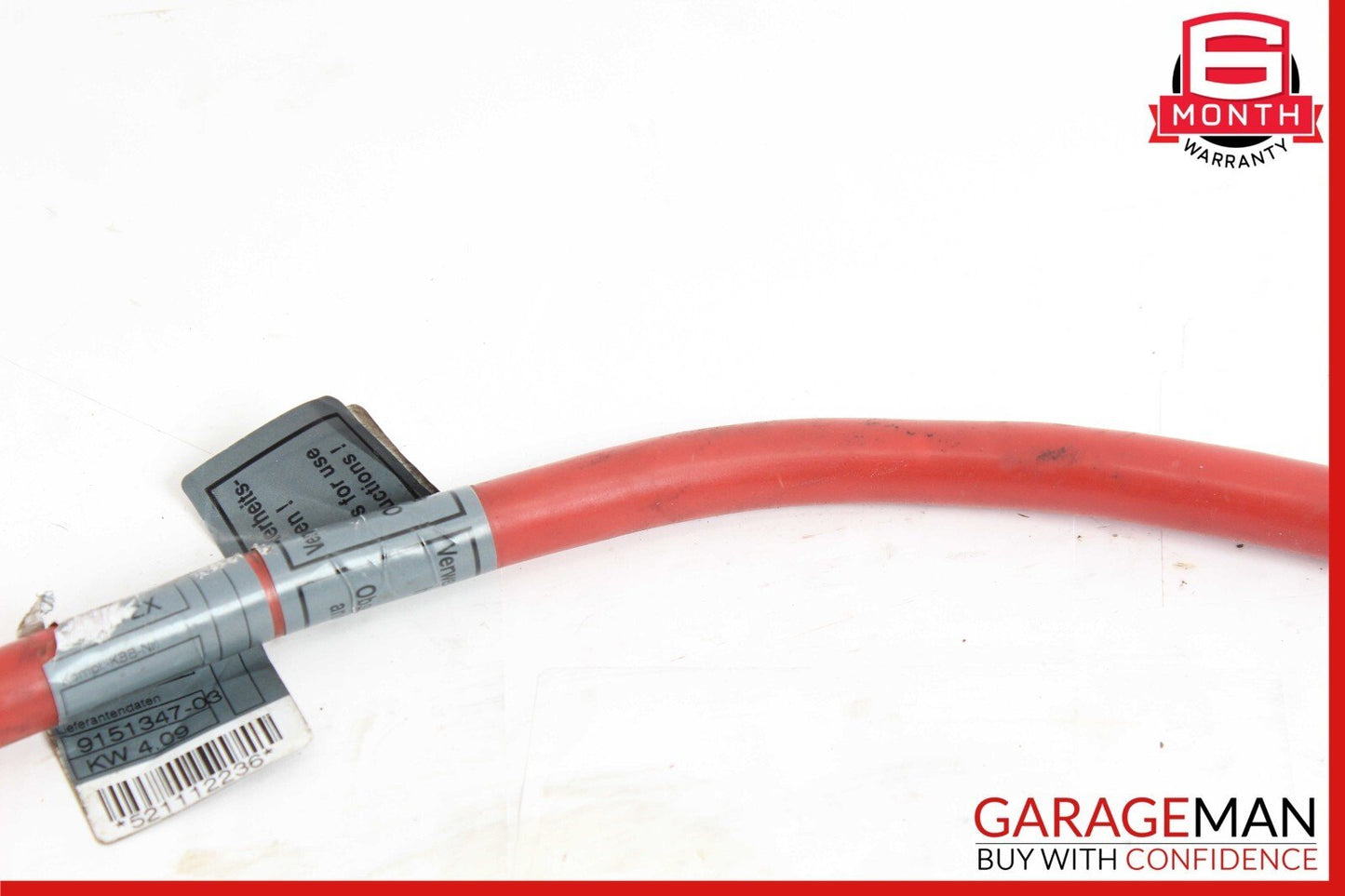 09-15 BMW 750i 750Li F02 Positive Battery Terminal Wire Cable Connector Assy OEM