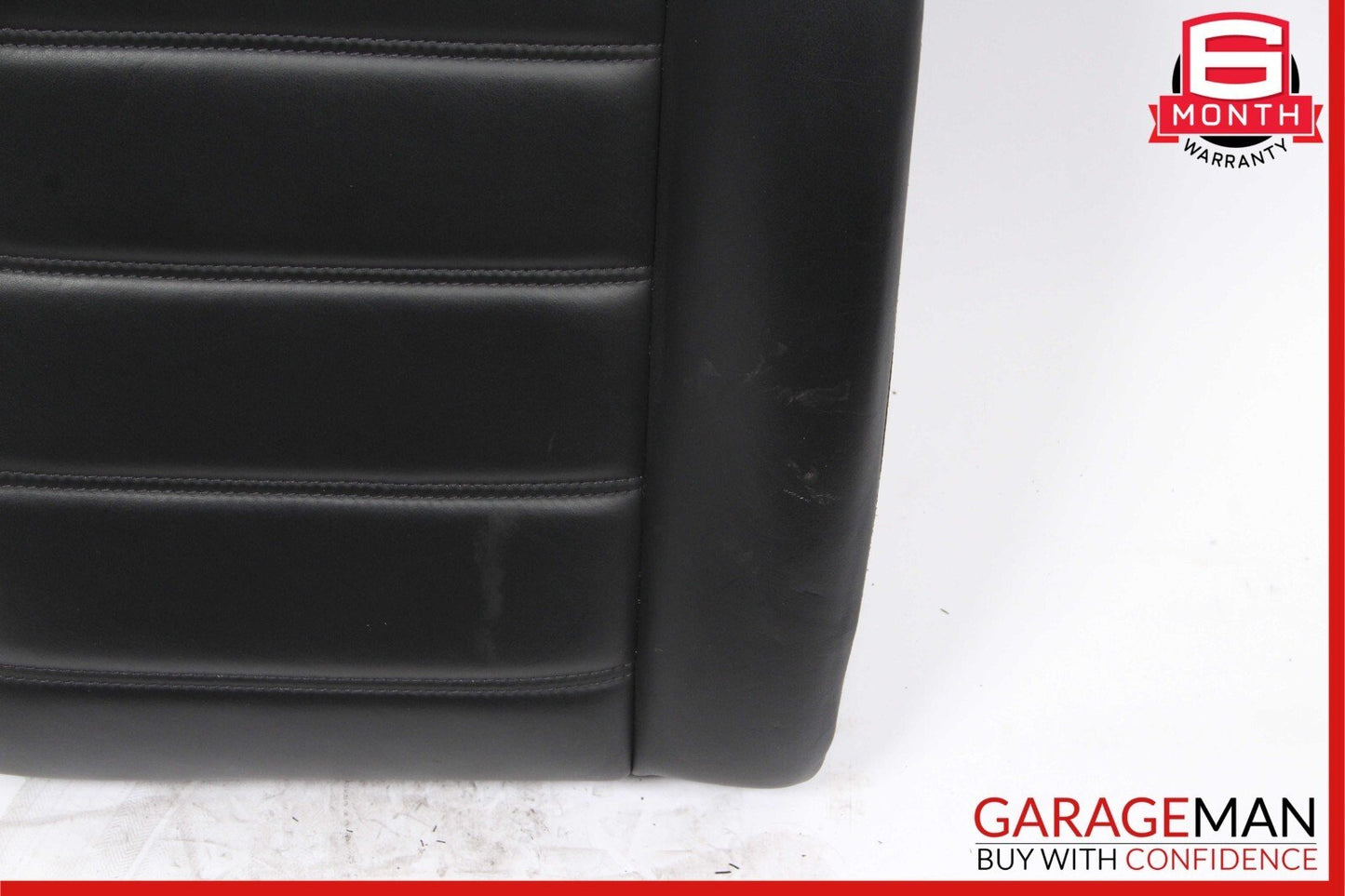 08-14 Mercedes W204 C63 AMG Sedan Rear Right Top Upper Seat Cushion Cover Black