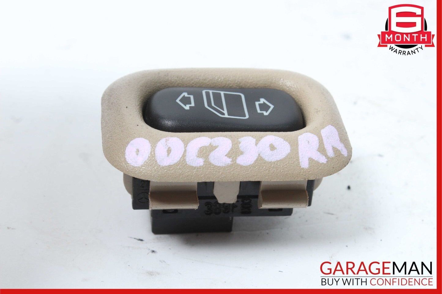 98-00 Mercedes W202 C230 Rear Right Side Window Switch Control Button OEM