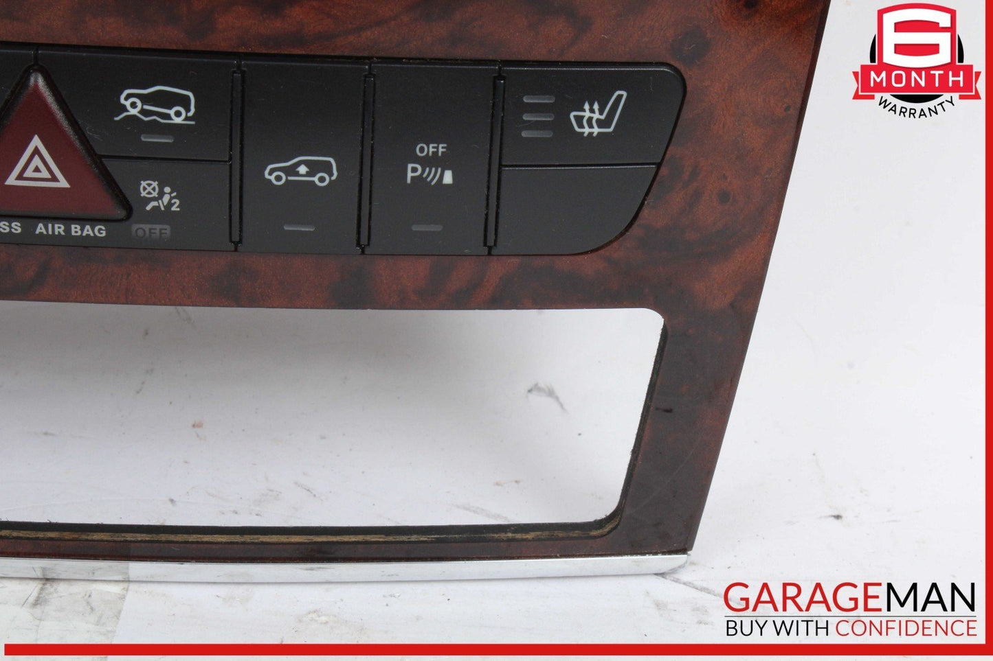 06-13 Mercedes X164 GL450 ML350 A/C AC Heater Climate Control Switch Trim OEM