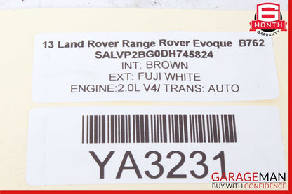 12-13 Range Rover Evoque L538 Theft Locking Control Module Unit BJ3219H440BG OEM