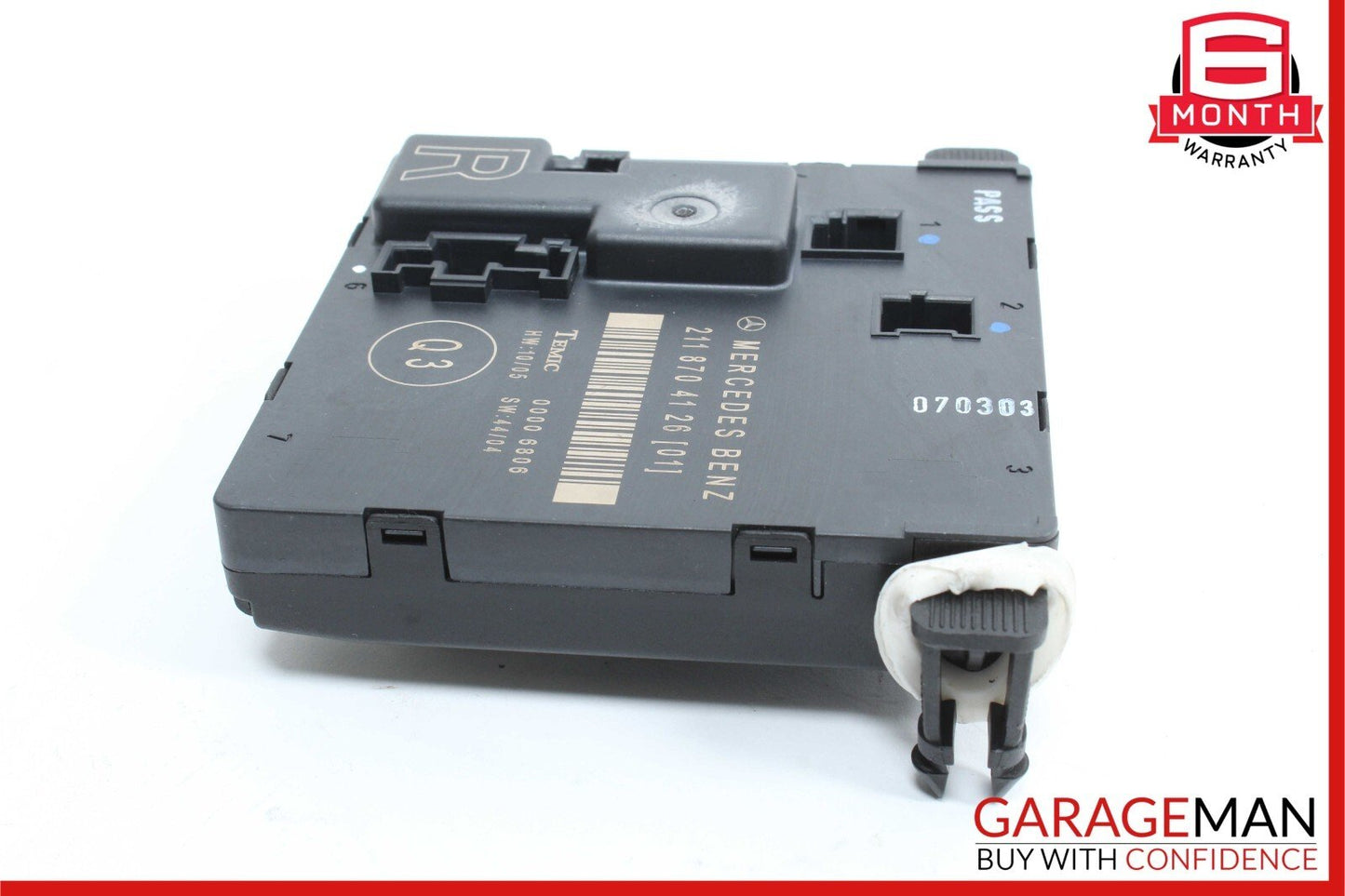 03-09 Mercedes W211 E320 E350 E63 AMG Rear Right Side Door Control Module Unit