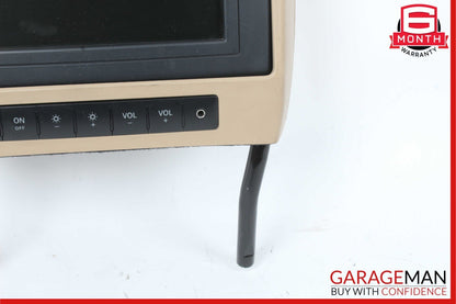 07-12 Mercedes GL450 ML450 R500 Seat Headrest Screen Monitor Display Trim Brown